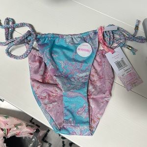 LOVESHACKFANCY X HURLEY - UNDER THE SEA REVERSIBLE BRAIDED BOTTOMS